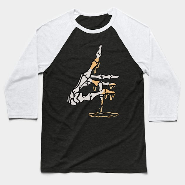 Honey finger Baseball T-Shirt by gggraphicdesignnn